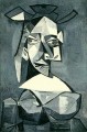 Bust of Woman with Hat 3 1939 cubism Pablo Picasso